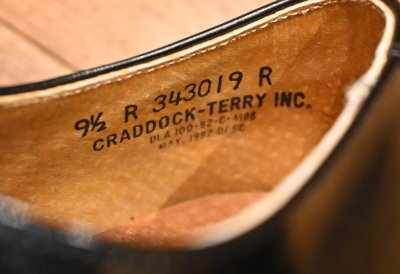 画像2: 1992年製 デッドストック U.S NAVY CRADDOCK-TERRY 社製 サービスシューズ (9.5-R)Deadstock