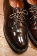画像3: ALDEN オールデン 990 シェルコードバン プレーントゥ(Burgundy/9-D)箱有り  Horween Shell Cordovan (3)