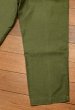 画像10: '73 U.S ARMY UTILITY TROUSERS コットンサテン ベイカーパンツ(表記W36L29 実寸W34L26.5) ビンテージ 中古 (10)