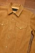 画像2: BONCOURA Leather Jacket 3rd Suede スウェード ジャケット(Beige/40)中古 ボンクラ (2)