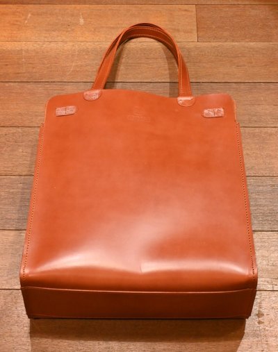 画像3: 未使用品 GRENROYAL グレンロイヤル サイドストラップトートバッグ(OXFORD TAN)定価￥121000