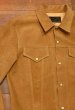 画像4: BONCOURA Leather Jacket 3rd Suede スウェード ジャケット(Beige/40)中古 ボンクラ (4)