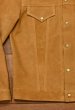 画像6: BONCOURA Leather Jacket 3rd Suede スウェード ジャケット(Beige/40)中古 ボンクラ (6)