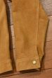画像5: BONCOURA Leather Jacket 3rd Suede スウェード ジャケット(Beige/40)中古 ボンクラ (5)