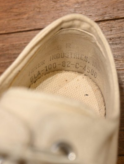 画像2: '82 U.S ARMY GYM SHOES MINER INDUSTRIES アメリカ製 (9-R)米軍 トレーニングシューズ ビンテージ