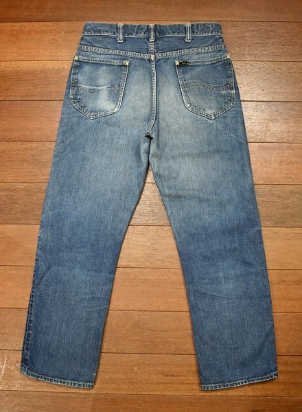 画像11: 60s Lee 101-Z サイド黒タグ GRIPPER ZIPPER(表記31 実寸W30 L27.5)ビンテージデニム (11)