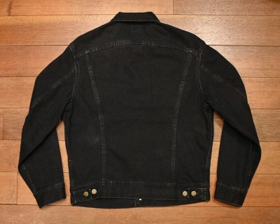 画像3: 90s Lee 220-5019 ブラックデニムジャケット アメリカ製(S)ビンテージ ジージャン