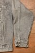 画像3: 80s Levi’s 70507-4853 先染めグレー ウォッシュドデニムジャケット アメリカ製(M)ビンテージ ジージャン (3)