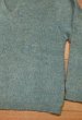 画像3: 60s RICHMAN BROTHERS WOOL+MOHAIR ウール+モヘア セーター(Bluegreen/M)ビンテージモヘア (3)