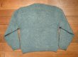 画像7: 60s RICHMAN BROTHERS WOOL+MOHAIR ウール+モヘア セーター(Bluegreen/M)ビンテージモヘア (7)