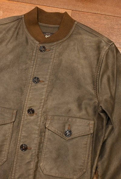 画像2: RRL COTTON TYPE 37-J-1 FLIGHT JACKET コットンフライトジャケット(S)美中古 ラルフローレン