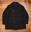 画像8: KAPTAIN SUNSHINE Wool/Silk Pea Coat キャプテンサンシャイン ピーコート(Navy/36)中古 (8)