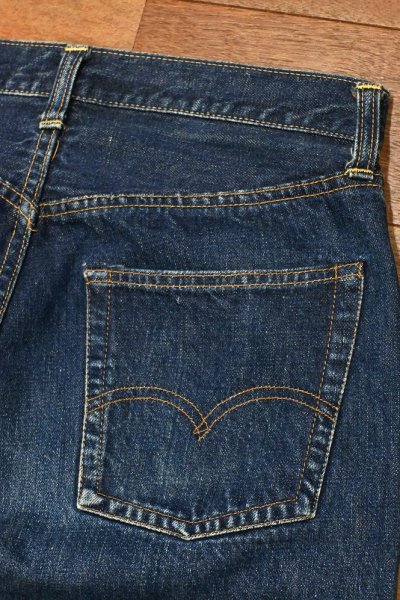 画像13: 70s 72'y Levi's 501 66 BIG-E リーバイス501 66前期ビッグE タブ/パッチ欠損 (実寸 W30L27)ビンテージデニム (13)