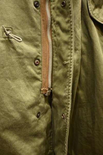 画像9: 50s US ARMY M-51 FIELD PARKA フィッシュテイルパーカー(M)ビンテージ M51モッズコート (9)
