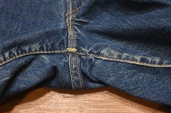 画像15: 70s 72'y Levi's 501 66 BIG-E リーバイス501 66前期ビッグE タブ/パッチ欠損 (実寸 W30L27)ビンテージデニム (15)