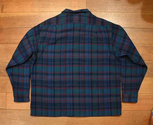 画像8: 70s PENDLETON BOARD SHIRTS ペンドルトン ボードシャツ(XL)美品 ビンテージ (8)
