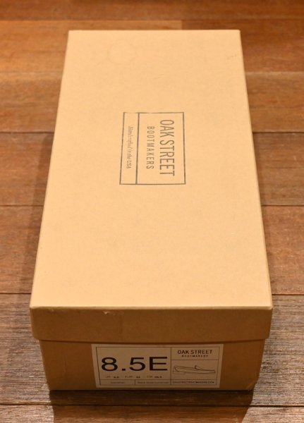 画像9: OAK STREET BOOTMAKERS シェルコードバン コブラヴァンプ ローファー アメリカ製(BLACK/8.5-E)箱有りHorween Shell Cordovan (9)