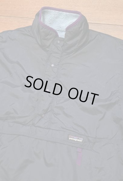 画像13: 1993年 Patagonia パタゴニア リバーシブル グリセード プルオーバー 雪なしタグ アメリカ製(LIGHT BLUE×NAVY/L)ビンテージ (13)