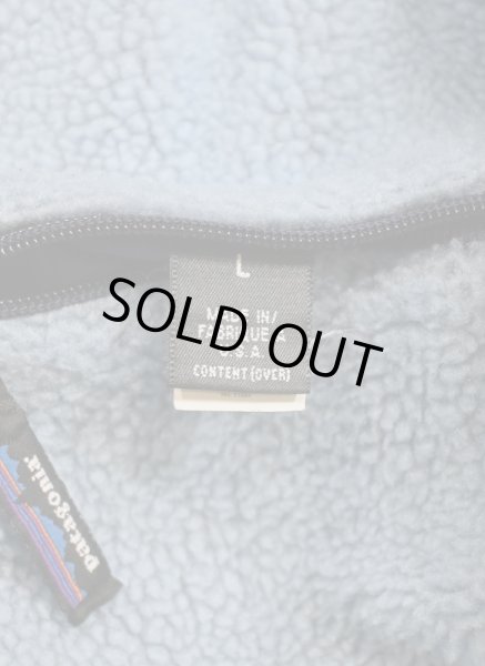 画像10: 1993年 Patagonia パタゴニア リバーシブル グリセード プルオーバー 雪なしタグ アメリカ製(LIGHT BLUE×NAVY/L)ビンテージ (10)