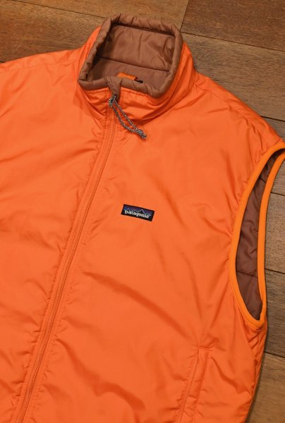 画像2: 2002年 Patagonia Puffball Vast パタゴニア パフボールベスト(ORANGE/L)ビンテージ (2)
