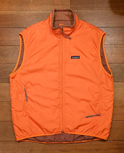 画像1: 2002年 Patagonia Puffball Vast パタゴニア パフボールベスト(ORANGE/L)ビンテージ (1)