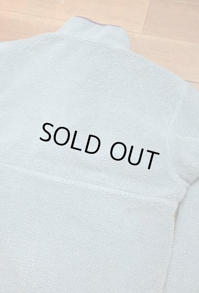 画像8: 1993年 Patagonia パタゴニア リバーシブル グリセード プルオーバー 雪なしタグ アメリカ製(LIGHT BLUE×NAVY/L)ビンテージ (8)