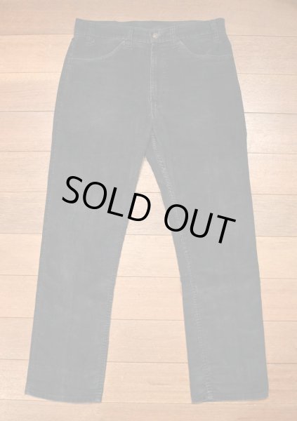 画像2: ’88 Levi's 519-1558 コーデュロイパンツ(BLACK/表記W33 実寸W33 L29.5)リーバイス 80sビンテージ ブラック (2)