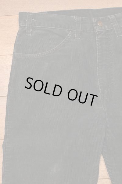 画像4: ’87 Levi's 519-1558 コーデュロイパンツ(BLACK/表記W33 実寸W32 L27.5)リーバイス 80sビンテージ ブラック (4)