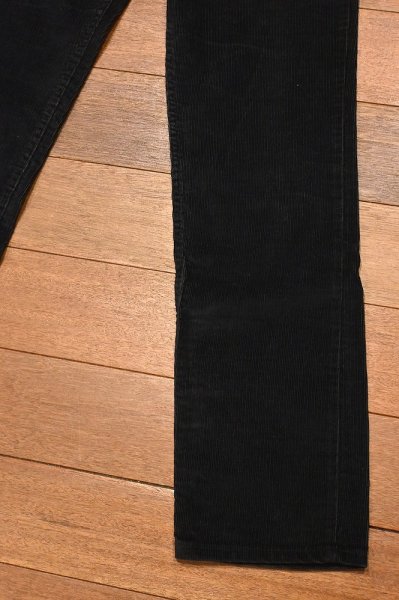 画像4: ’89 Levi's 519-1558 コーデュロイパンツ(BLACK/表記W30L30 実寸W30L30)リーバイス 80sビンテージ ブラック (4)
