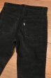 画像10: ’89 Levi's 519-1558 コーデュロイパンツ(BLACK/表記W30L30 実寸W30L30)リーバイス 80sビンテージ ブラック (10)