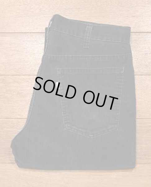 画像1: ’88 Levi's 519-1558 コーデュロイパンツ(BLACK/表記W33 実寸W33 L29.5)リーバイス 80sビンテージ ブラック (1)
