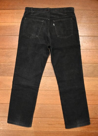 画像3: ’87 Levi's 519-1558 コーデュロイパンツ(BLACK/表記W33 実寸W32 L27.5)リーバイス 80sビンテージ ブラック