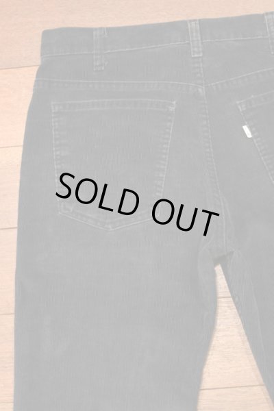 画像11: ’88 Levi's 519-1558 コーデュロイパンツ(BLACK/表記W33 実寸W33 L29.5)リーバイス 80sビンテージ ブラック (11)