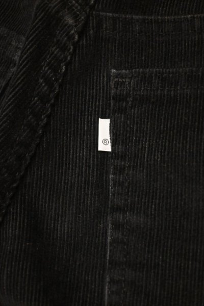 画像11: ’89 Levi's 519-1558 コーデュロイパンツ(BLACK/表記W30L30 実寸W30L30)リーバイス 80sビンテージ ブラック (11)