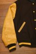 画像4: 70-80s Admiral Sportswear レザースリーブアワードジャケット スタジャン(Brown×Mastered/46)ビンテージ (4)
