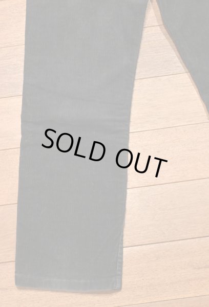 画像12: ’87 Levi's 519-1558 コーデュロイパンツ(BLACK/表記W33 実寸W32 L27.5)リーバイス 80sビンテージ ブラック (12)