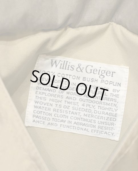 画像19: 80-90s Willis&Geiger ウィリス&ガイガー リバーシブル フィールドコート(Beige/Khaki/S) (19)
