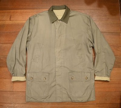 画像1: 80-90s Willis&Geiger ウィリス&ガイガー リバーシブル フィールドコート(Beige/Khaki/S)