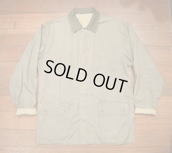 画像1: 80-90s Willis&Geiger ウィリス&ガイガー リバーシブル フィールドコート(Beige/Khaki/S) (1)