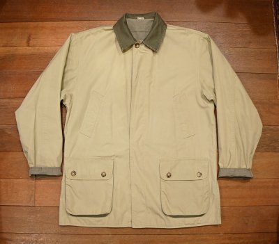 画像2: 80-90s Willis&Geiger ウィリス&ガイガー リバーシブル フィールドコート(Beige/Khaki/S)
