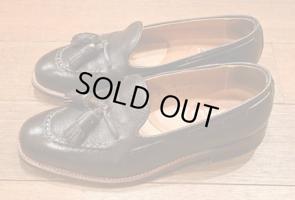 画像7: ALDEN オールデン N1110 グレインレザー タッセルローファー(Brown/6.5-D)箱/シューバッグ有り プラザラスト (7)