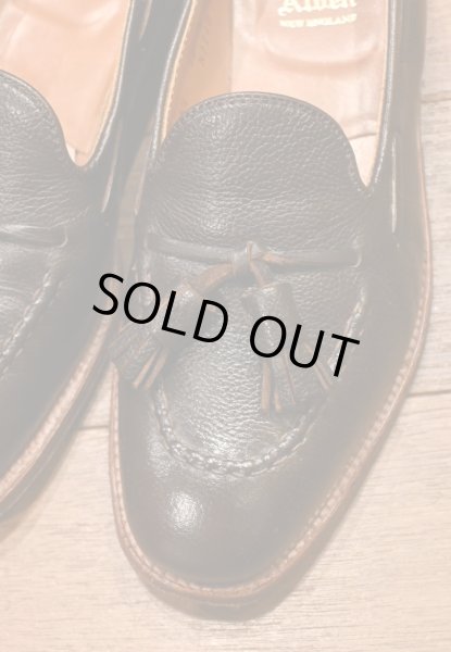 画像2: ALDEN オールデン N1110 グレインレザー タッセルローファー(Brown/6.5-D)箱/シューバッグ有り プラザラスト (2)