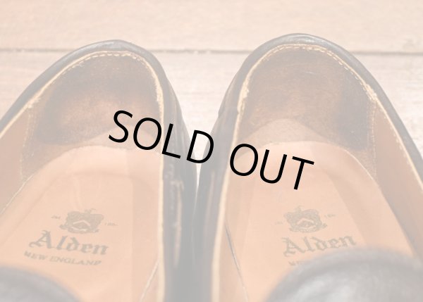 画像12: ALDEN オールデン N1110 グレインレザー タッセルローファー(Brown/6.5-D)箱/シューバッグ有り プラザラスト (12)