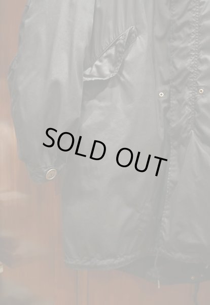 画像5: (後染めBLACK) US ARMY M65 フィッシュテイルパーカー モッズコート ライナーセット(M)美品ユーズド  (5)