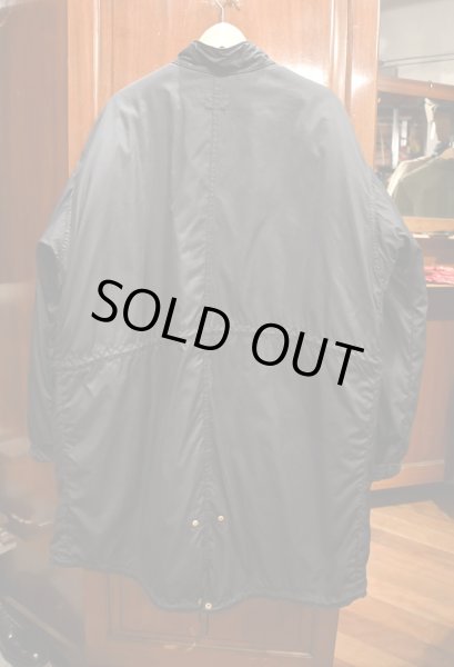 画像6: (後染めBLACK) US ARMY M65 フィッシュテイルパーカー モッズコート ライナーセット(M)美品ユーズド  (6)