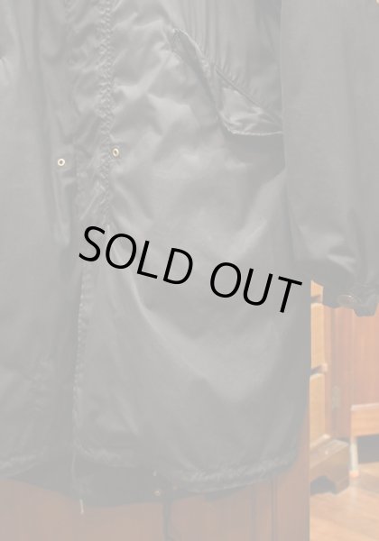 画像3: (後染めBLACK) US ARMY M65 フィッシュテイルパーカー モッズコート ライナーセット(M)美品ユーズド  (3)