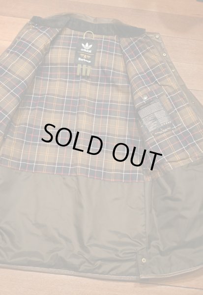 画像11: 未使用品 Barbour×adidas バブアー×アディダス Adiwick jacket (Brown/L) 海外限定 (11)