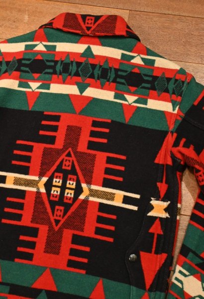 画像10: RRL ネイティブ柄 ウールジャケット(S)美中古 ダブルアールエルラルフローレン (10)