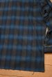 画像13: GREG LAUREN Blue Plaid Studio Shirts (3)グレッグローレンアメリカ製 (13)