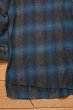 画像7: GREG LAUREN Blue Plaid Studio Shirts (3)グレッグローレンアメリカ製 (7)